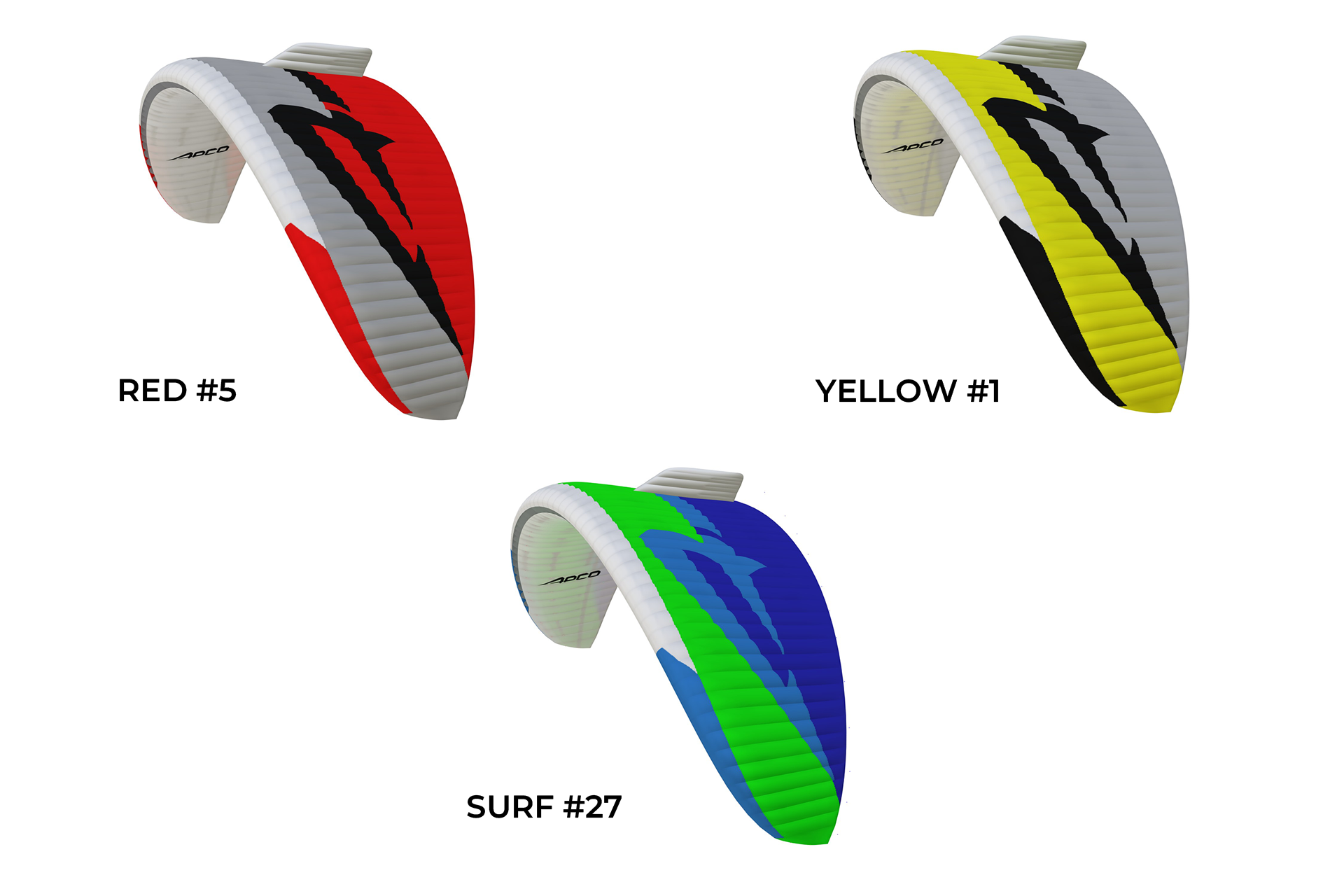 APCO F3 MKII sport reflex wing planform